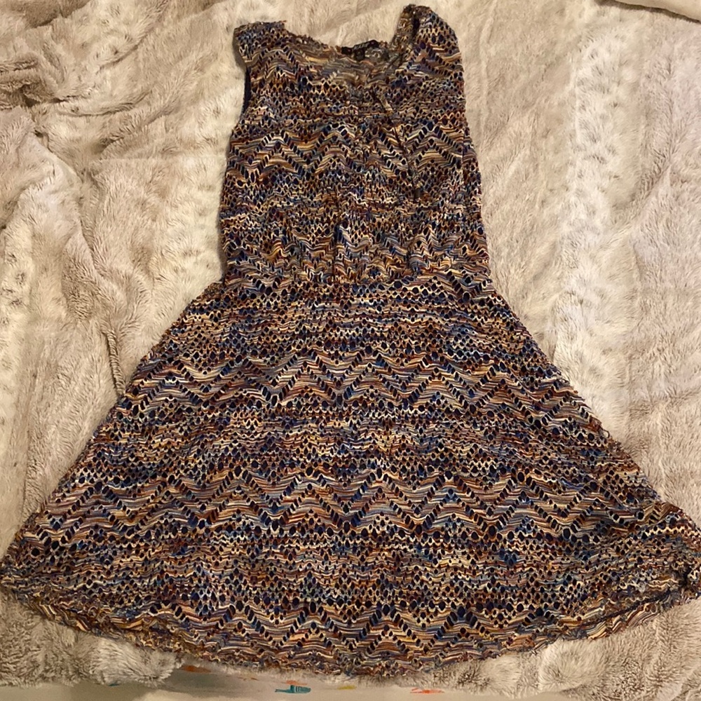 Multicolor sleeveless dress